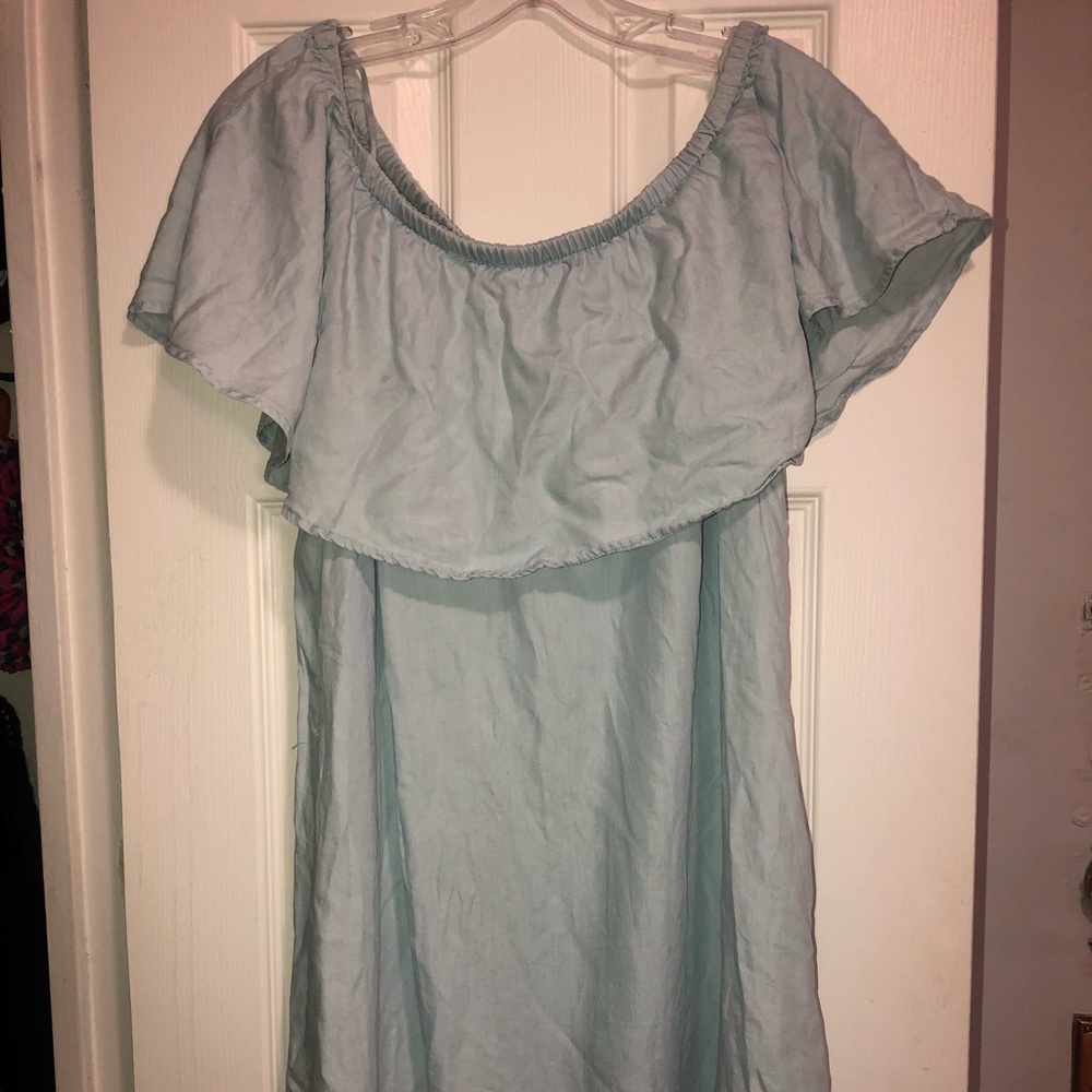 Off the shoulder dress